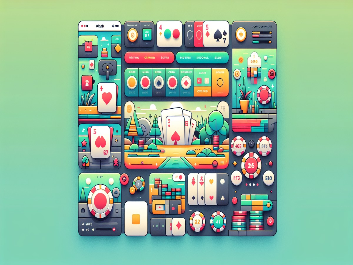 Lucky 97 Game Poker Games interface